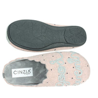 CINZIA SOFT Donna Ciabatta invernale EB0032 Rosa