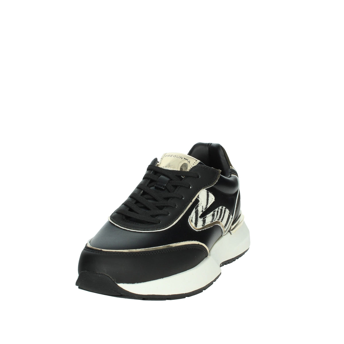 PREGUNTA Donna Sneakers bassa 2429101 Nero