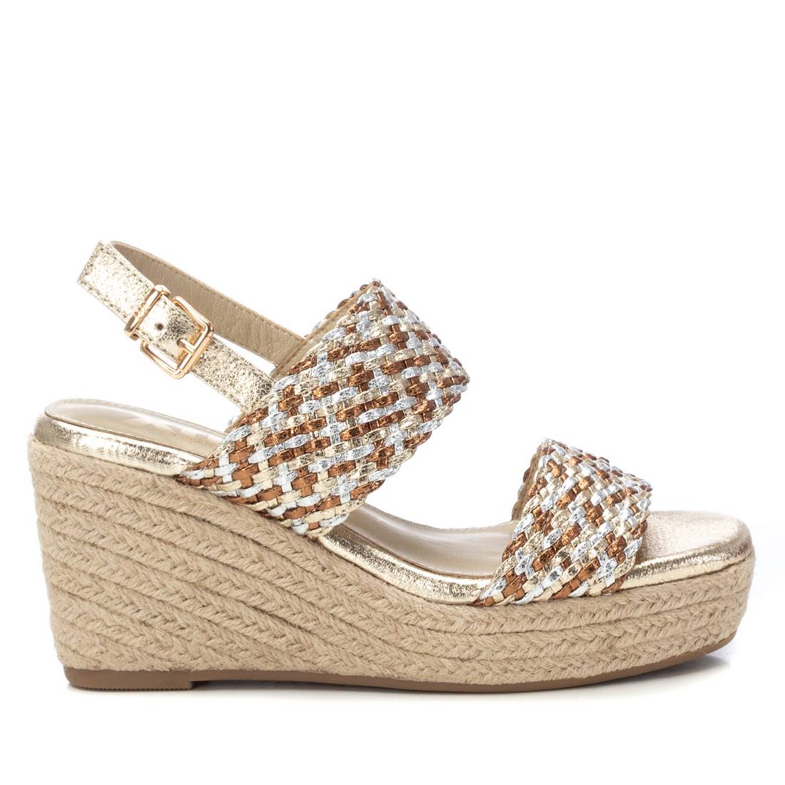 Xti Donna Sandali con zeppa 143826 Oro