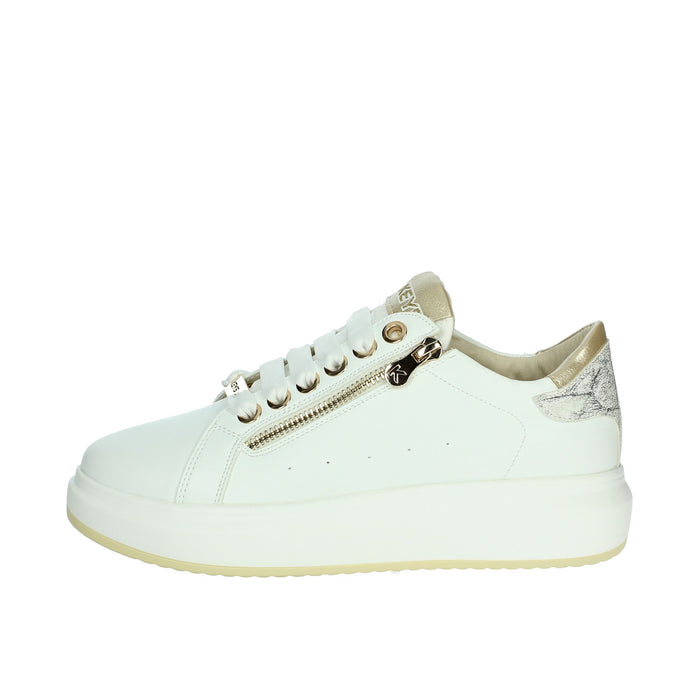 KEYS Donna Sneakers bassa K-10502 Bianco