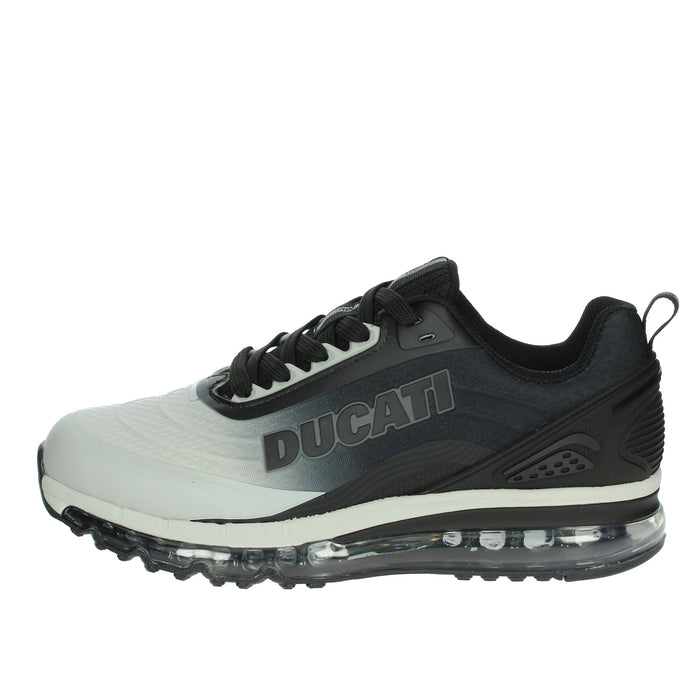 DUCATI Uomo Sneakers bassa DU25M106 Nero/Grigio