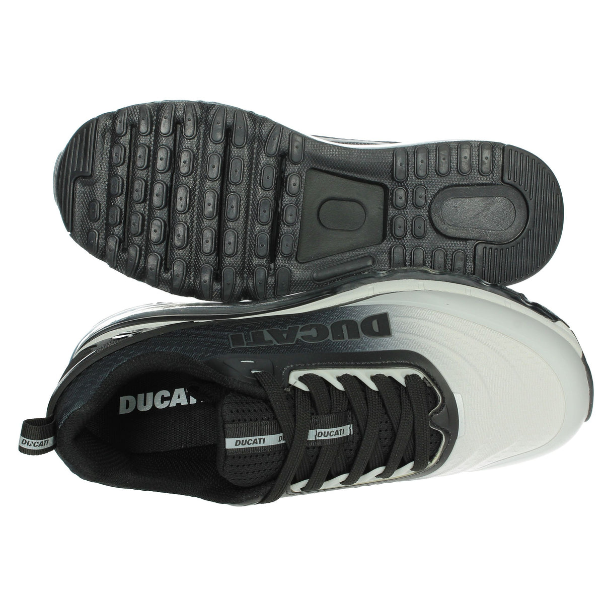 DUCATI Uomo Sneakers bassa DU25M106 Nero/Grigio