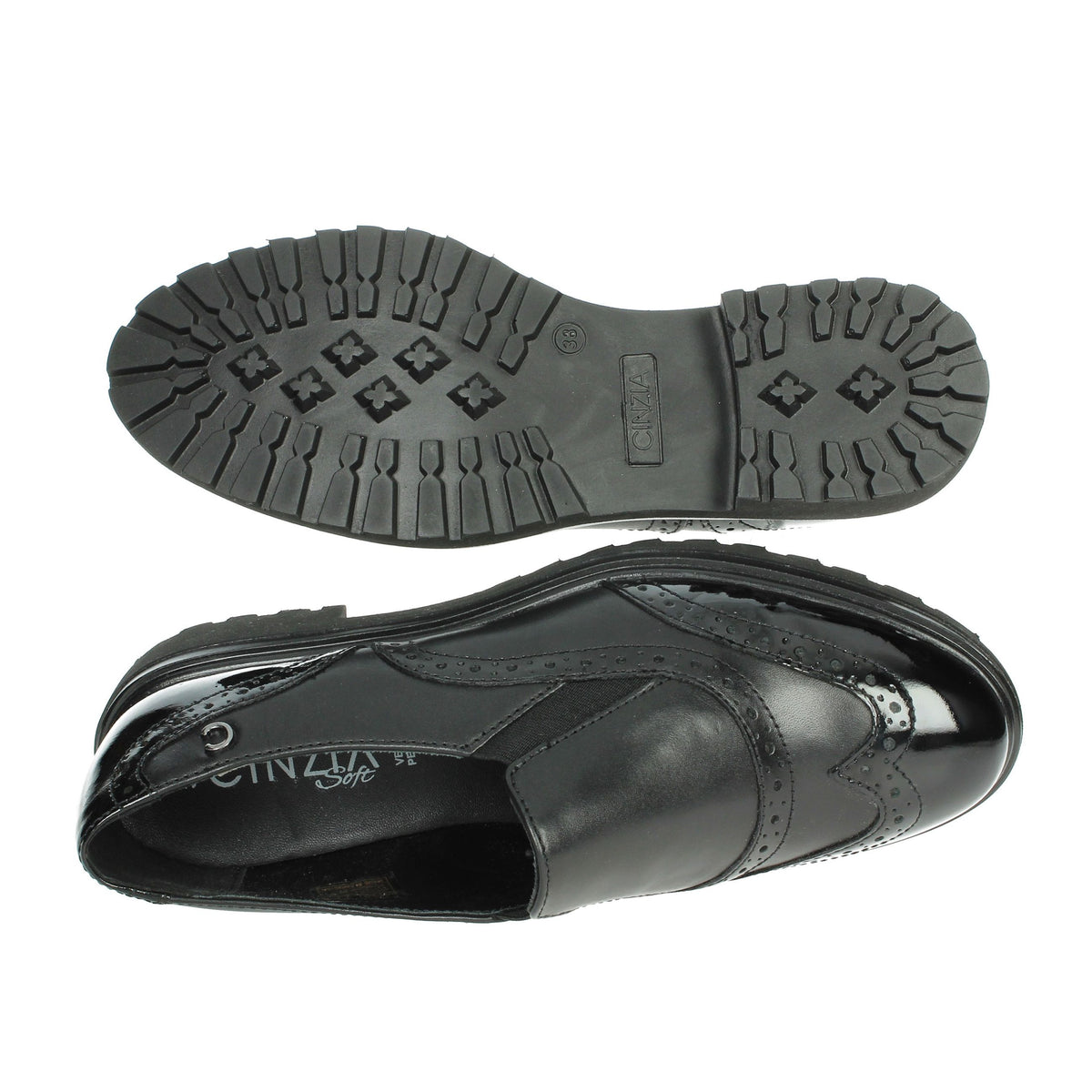 CINZIA SOFT Donna Mocassino IV4420791 Nero