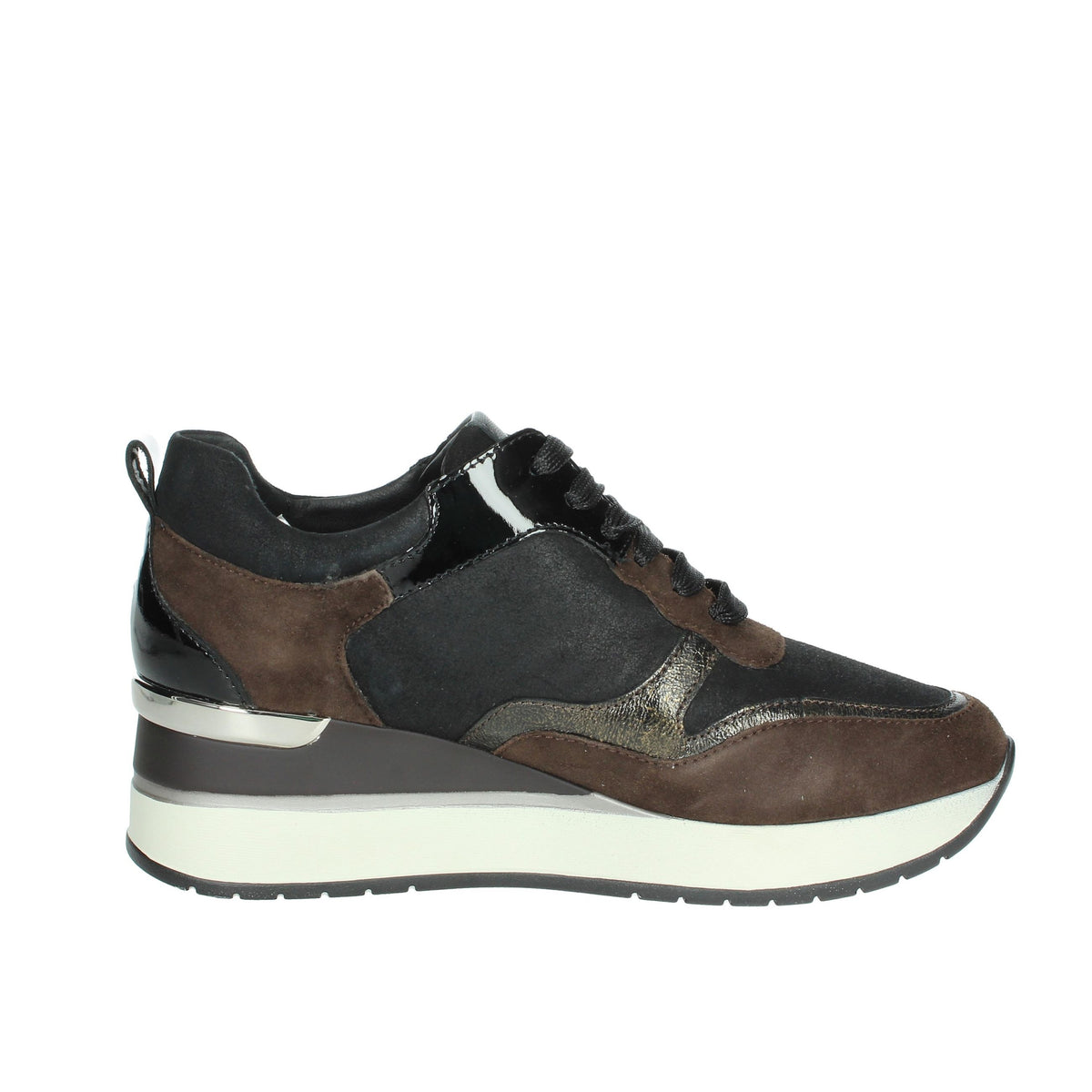 CINZIA SOFT Donna Sneakers bassa IV2520319 Nero/Marrone