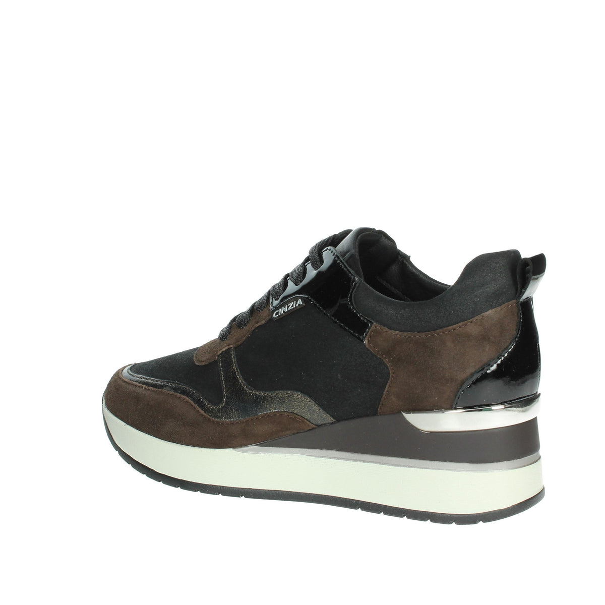 CINZIA SOFT Donna Sneakers bassa IV2520319 Nero/Marrone