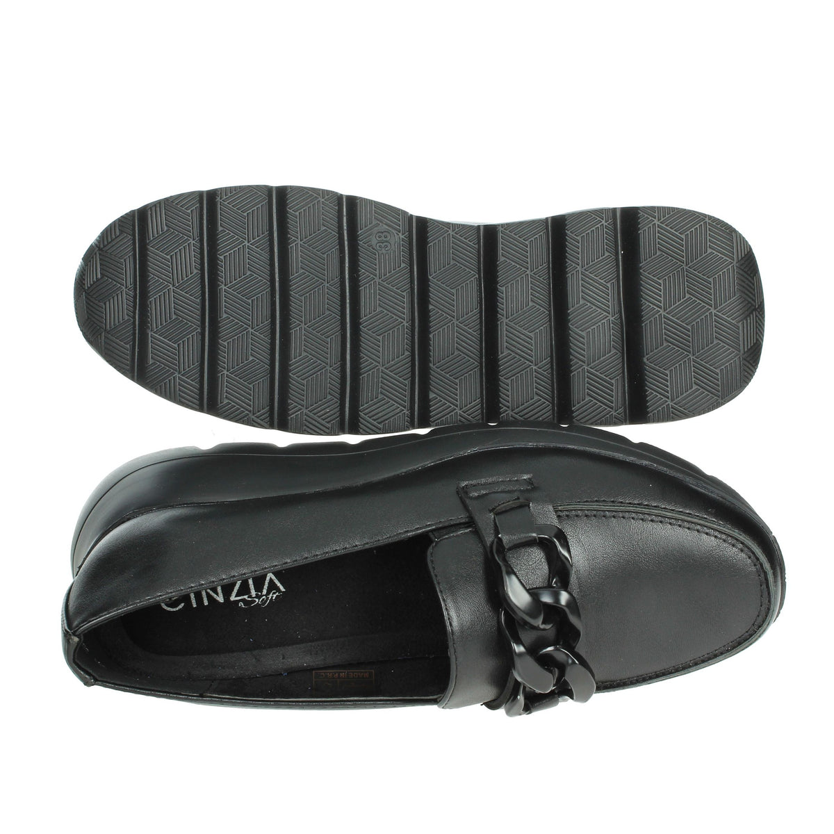 CINZIA SOFT Donna Mocassino CI2034 Nero