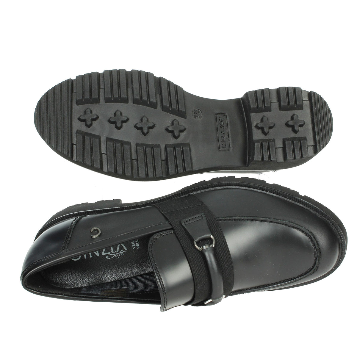 CINZIA SOFT Donna Mocassino IV2920351 Nero