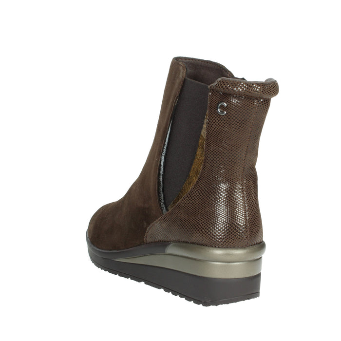 CINZIA SOFT Donna Stivaletti zeppa IV88222569G Marrone