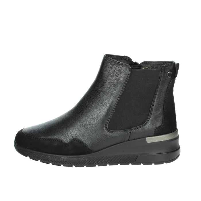 CINZIA SOFT Donna Stivaletti zeppa IV17733-SS Nero
