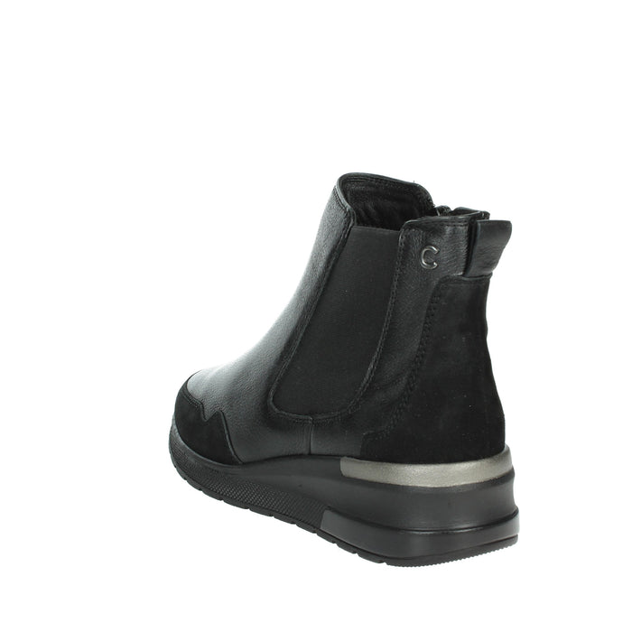 CINZIA SOFT Donna Stivaletti zeppa IV17733-SS Nero