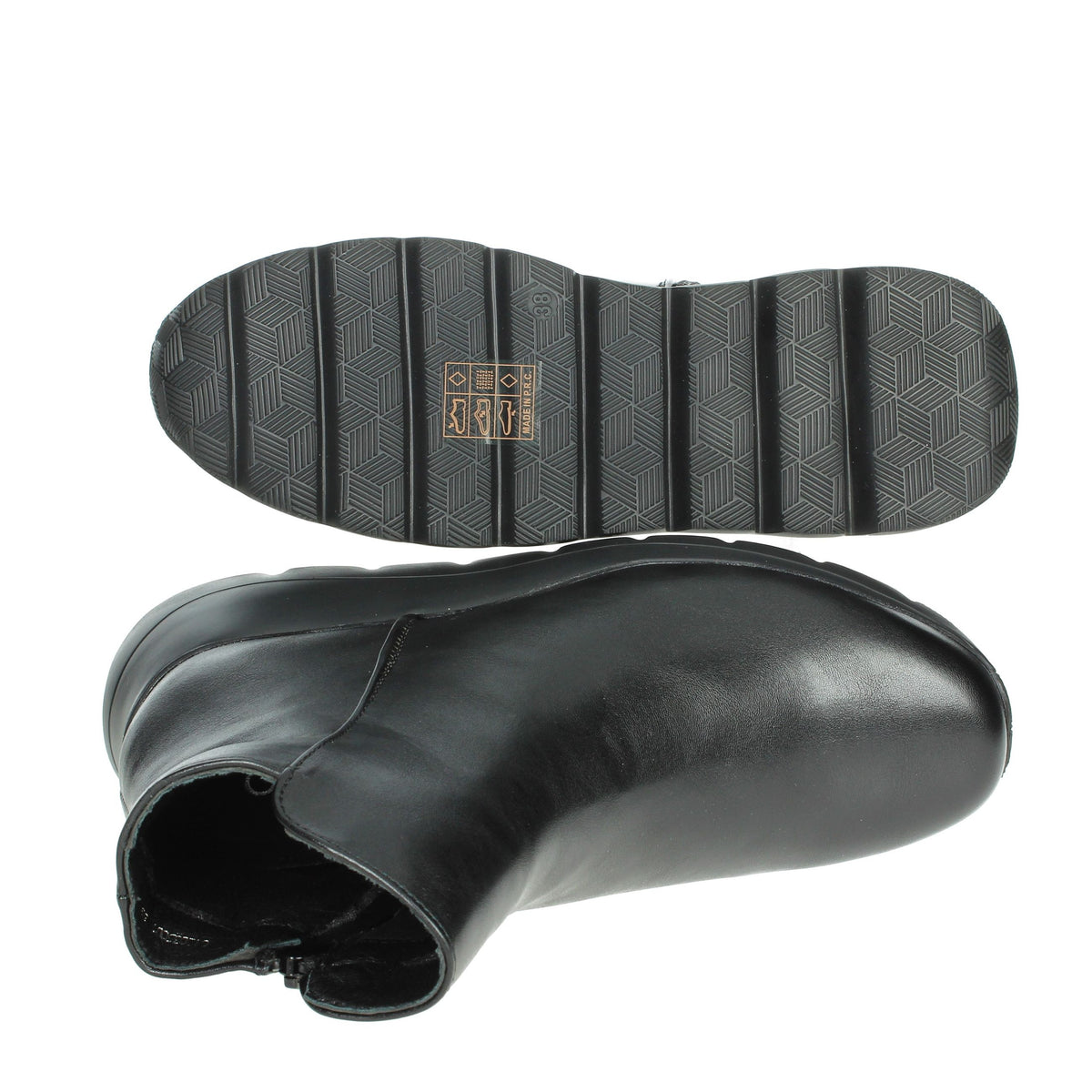 CINZIA SOFT Donna Stivaletti zeppa CI2035 Nero