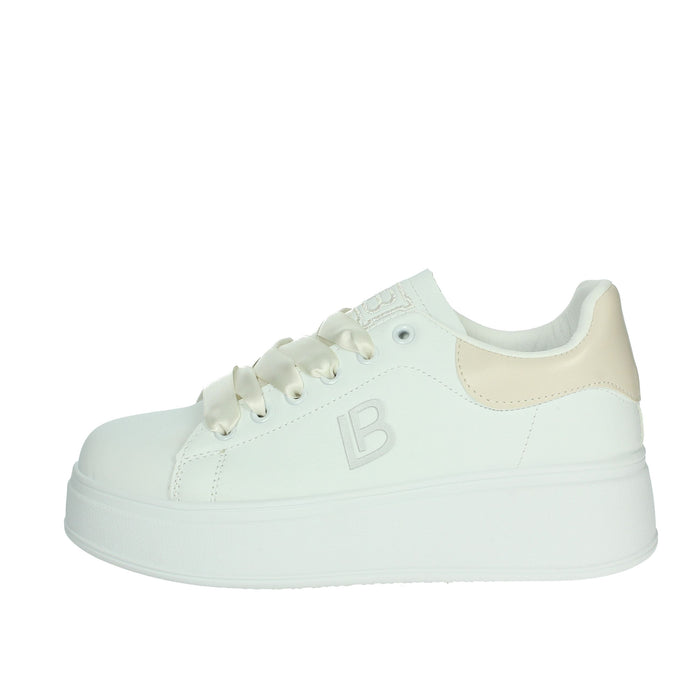 LAURA BIAGIOTTI Donna Sneakers bassa 8929 Bianco/Beige