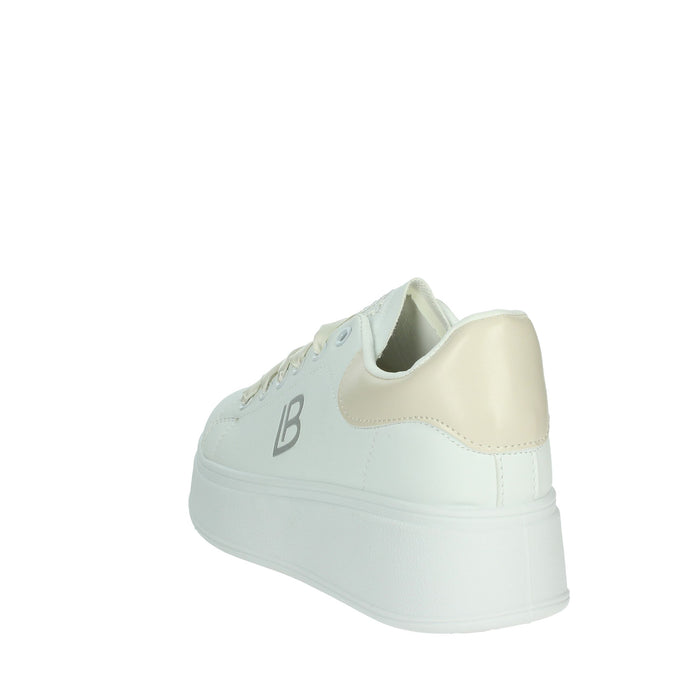 LAURA BIAGIOTTI Donna Sneakers bassa 8929 Bianco/Beige