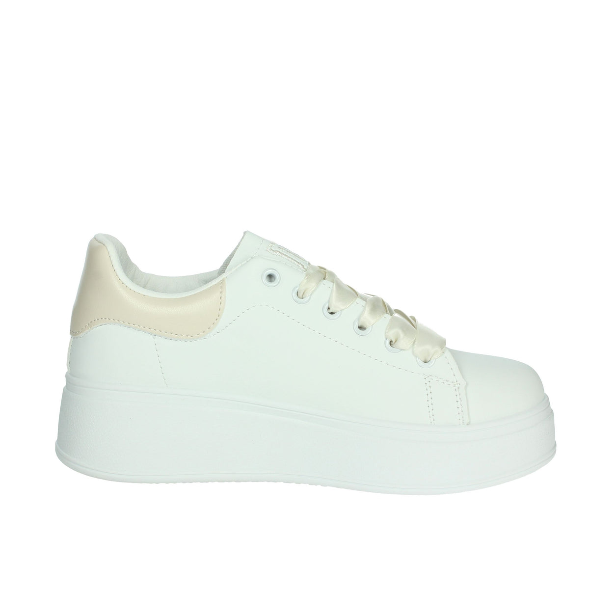 LAURA BIAGIOTTI Donna Sneakers bassa 8929 Bianco/Beige