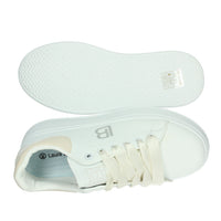 LAURA BIAGIOTTI Donna Sneakers bassa 8929 Bianco/Beige
