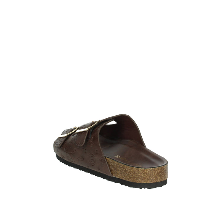 LAURA BIAGIOTTI Donna Ciabatte basse 9066 Marrone