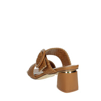 LAURA BIAGIOTTI Donna Ciabatte con tacco 9038 Cuoio