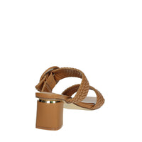 LAURA BIAGIOTTI Donna Ciabatte con tacco 9038 Cuoio