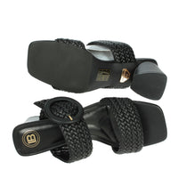 LAURA BIAGIOTTI Donna Ciabatte con tacco 9038 Nero