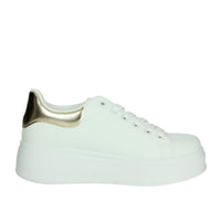 LAURA BIAGIOTTI Donna Sneakers bassa 8925 Bianco/Oro