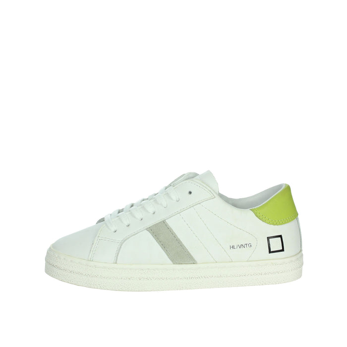 D.A.T.E. Bambine e ragazze Sneakers bassa J381-HL-VC-IA2 Bianco/Verde