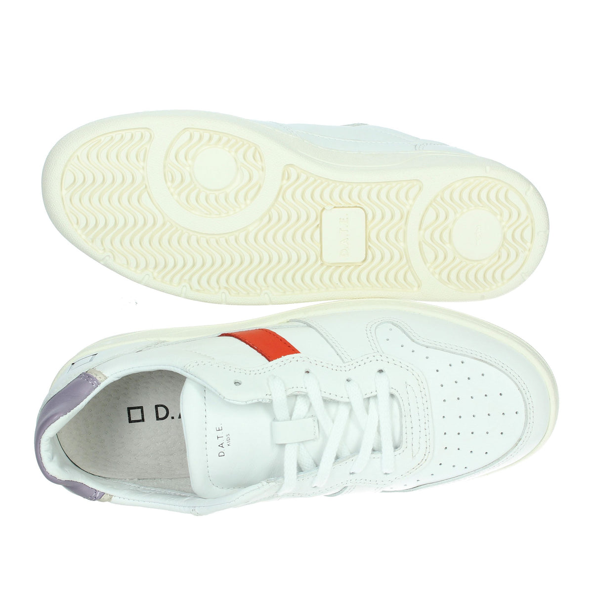 D.A.T.E. Bambine e ragazze Sneakers bassa J401-C2-BA-HL3 Bianco