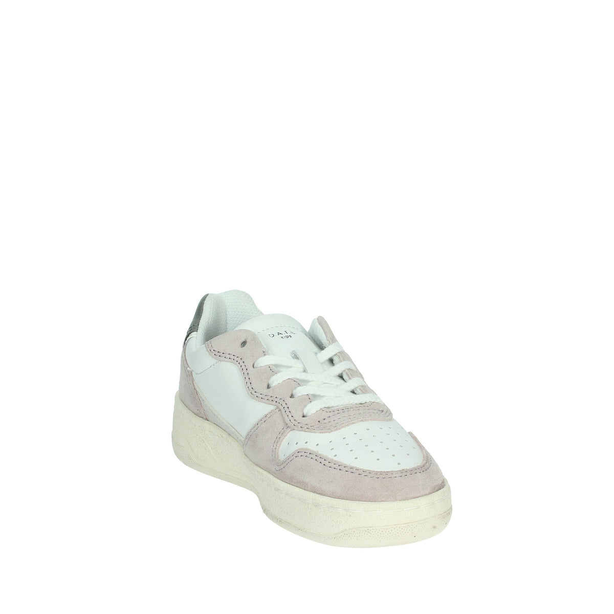 D.A.T.E. Bambine e ragazze Sneakers bassa J391-C2-VC-WP2 Bianco/Rosa