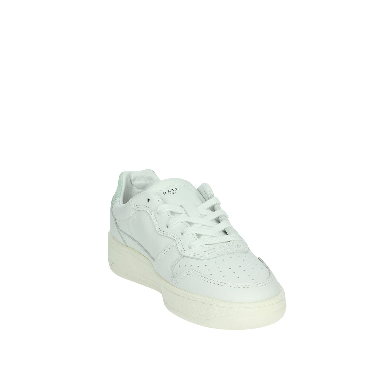 D.A.T.E. Bambine e ragazze Sneakers bassa J401-C2-BA-WW2 Bianco/Verde Acqua