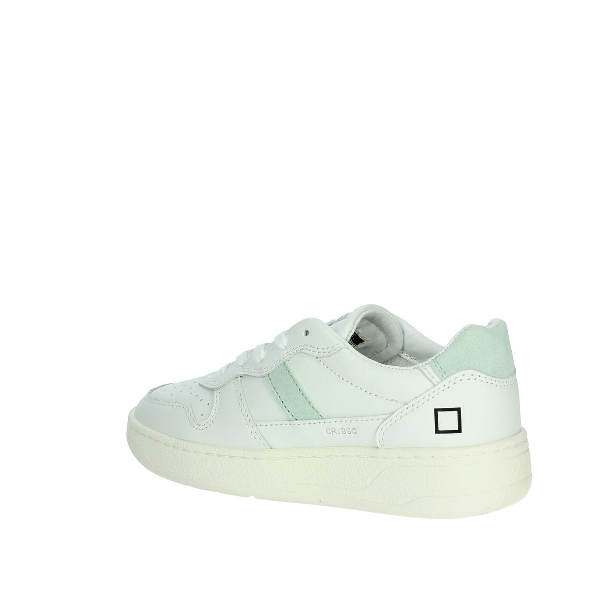 D.A.T.E. Bambine e ragazze Sneakers bassa J401-C2-BA-WW2 Bianco/Verde Acqua
