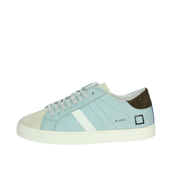 D.A.T.E. Bambine e ragazze Sneakers bassa J381-HL-VC-SK3 Celeste