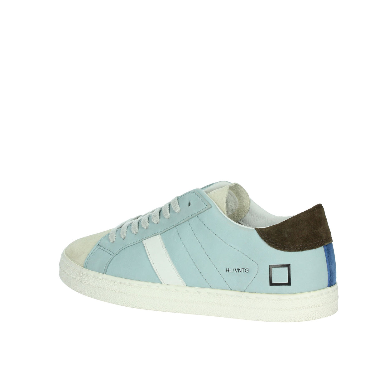 D.A.T.E. Bambine e ragazze Sneakers bassa J381-HL-VC-SK3 Celeste