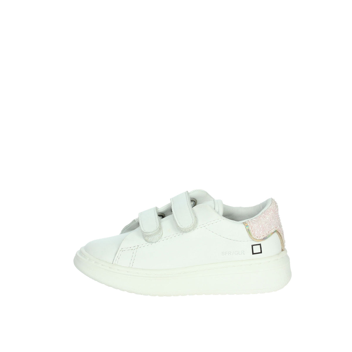 D.A.T.E. Bambine e ragazze Sneakers bassa J381-SF-GL-WP1 Bianco/Rosa