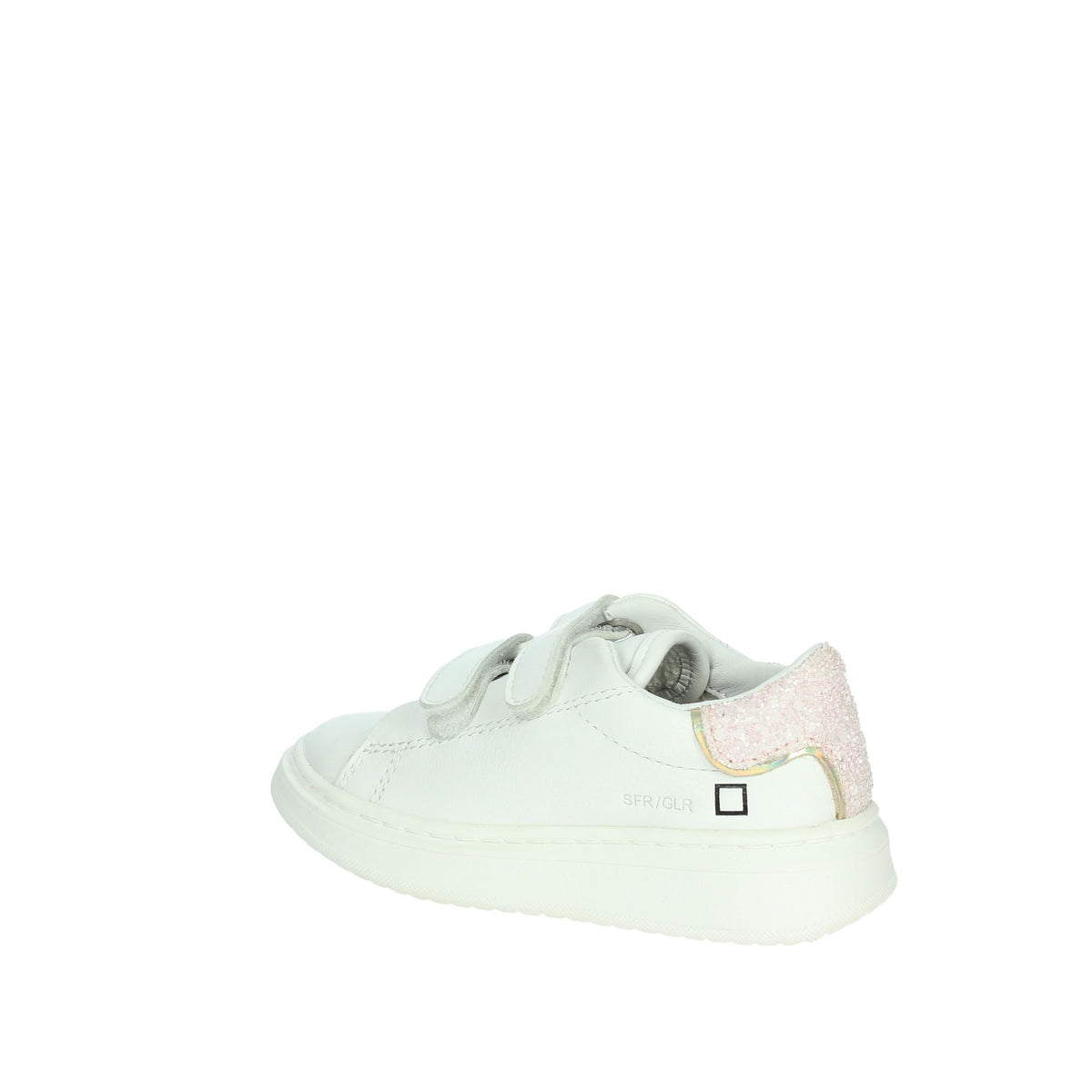 D.A.T.E. Bambine e ragazze Sneakers bassa J381-SF-GL-WP1 Bianco/Rosa