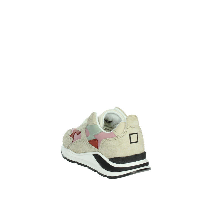 D.A.T.E. Bambine e ragazze Sneakers bassa J391-FG-HA-PK2 Beige/Fucsia