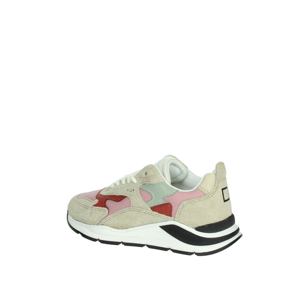 D.A.T.E. Bambine e ragazze Sneakers bassa J391-FG-HA-PK2 Beige/Fucsia