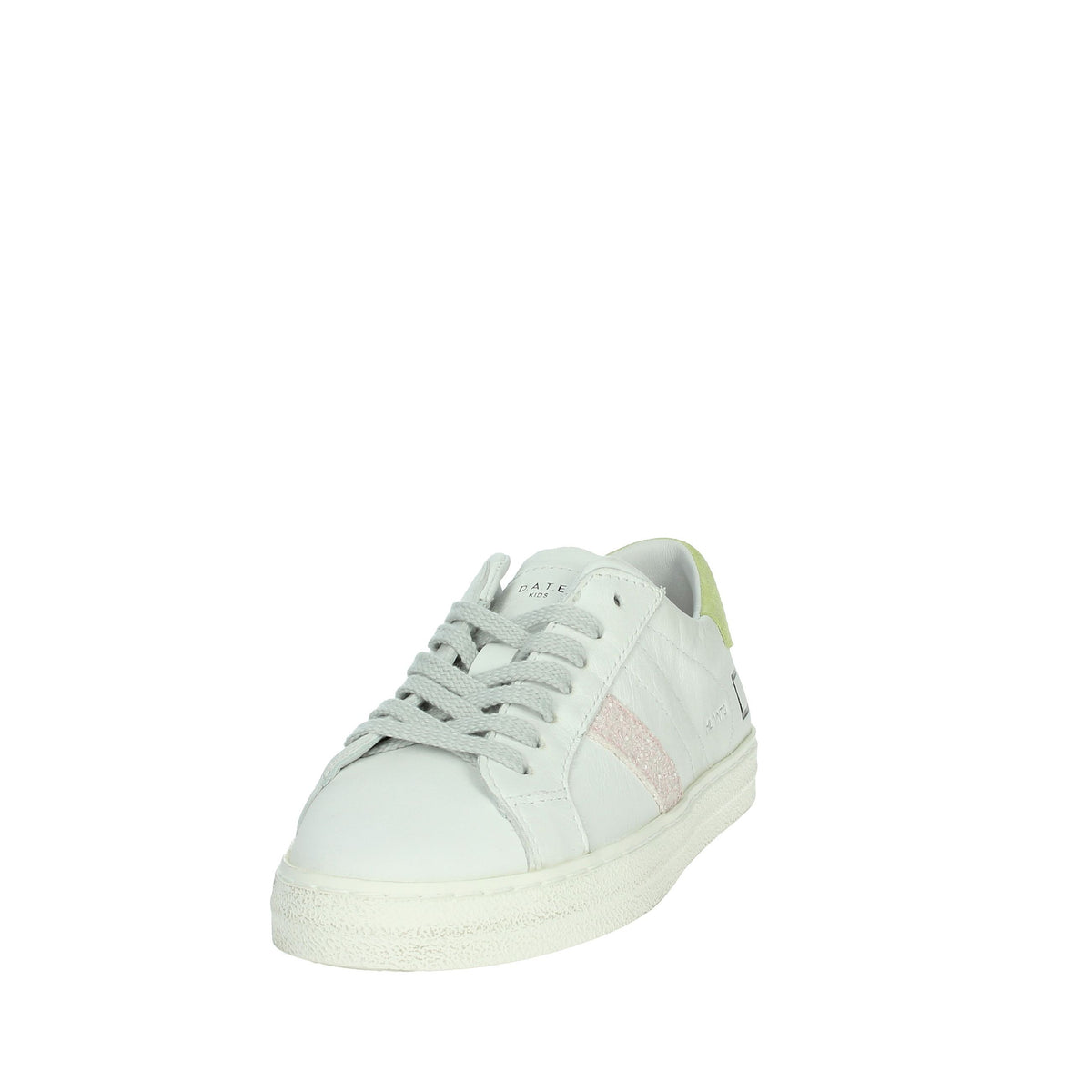 D.A.T.E. Bambine e ragazze Sneakers bassa J381-HL-VC-HY2 Bianco/Giallo