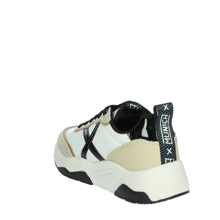 MUNICH Donna Sneakers bassa 8770105 Bianco/Beige