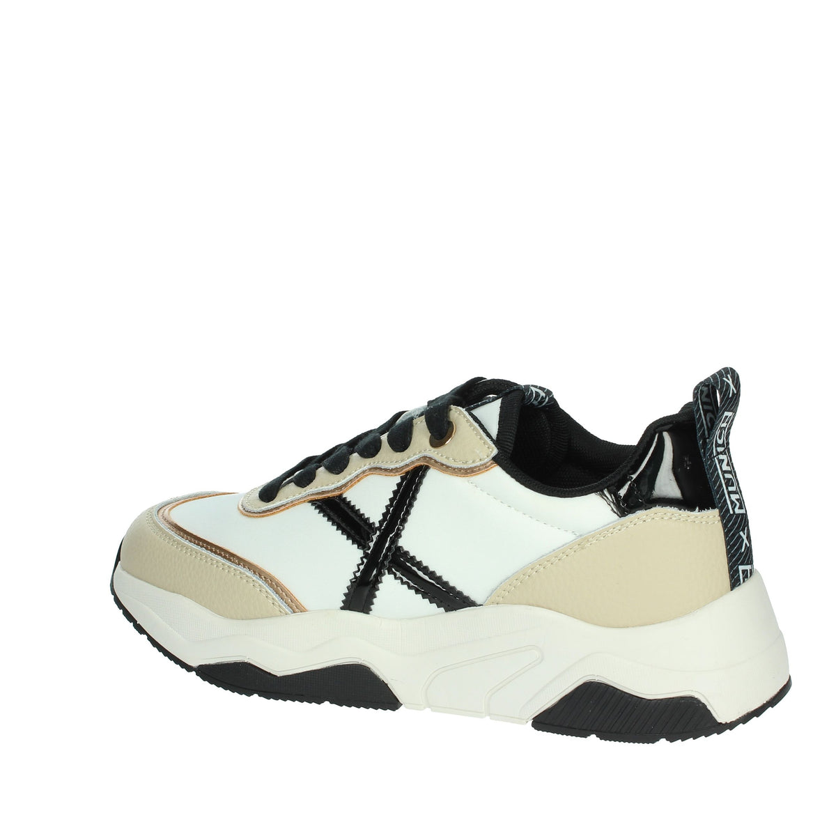 MUNICH Donna Sneakers bassa 8770105 Bianco/Beige