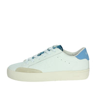 SUN68 Bambini e ragazzi Sneakers bassa Z35340T Bianco/Celeste