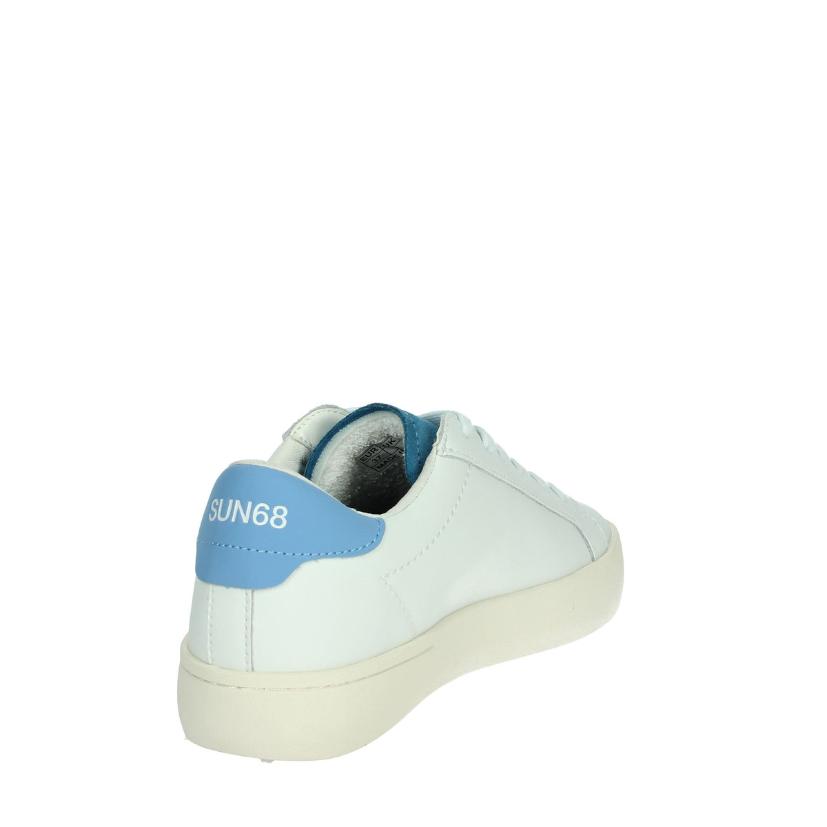 SUN68 Bambini e ragazzi Sneakers bassa Z35340T Bianco/Celeste