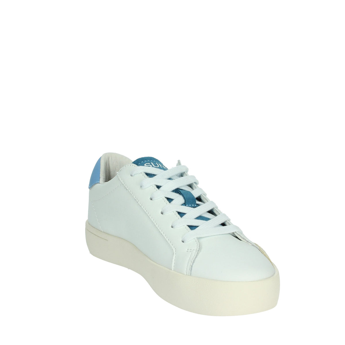 SUN68 Bambini e ragazzi Sneakers bassa Z35340T Bianco/Celeste