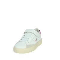 SUN68 Bambine e ragazze Sneakers bassa Z35425K Bianco/Fucsia