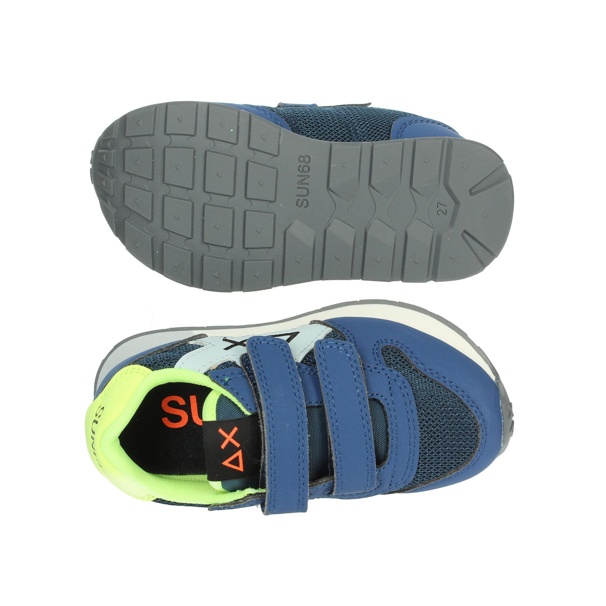SUN68 Bambini e ragazzi Sneakers bassa Z35313B Blu