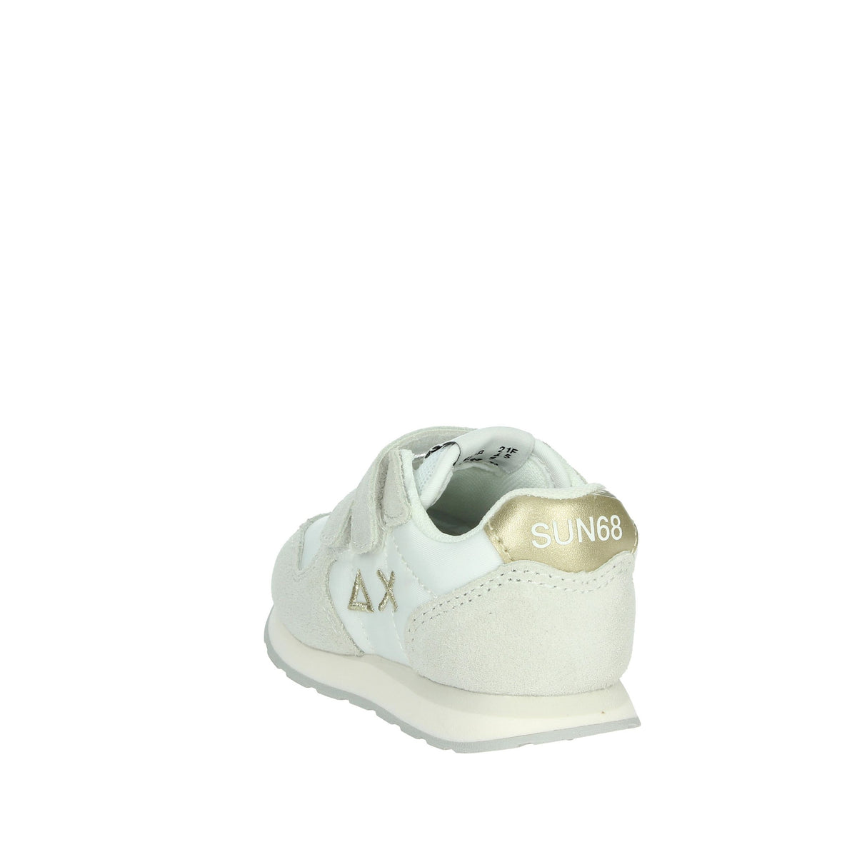 SUN68 Bambine e ragazze Sneakers bassa Z35402F Bianco/Oro