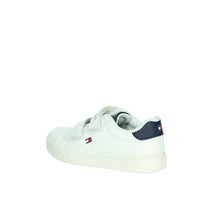 Tommy Hilfiger Bambini e ragazzi Sneakers bassa T1X9-33836-1355 Bianco/Blu