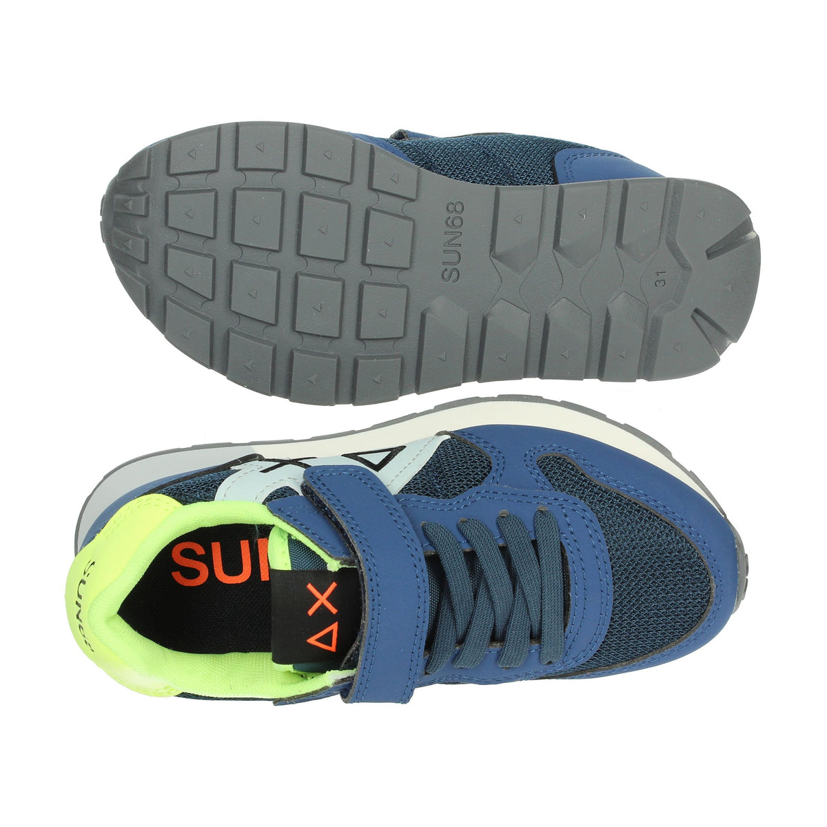 SUN68 Bambini e ragazzi Sneakers bassa Z35313K Blu