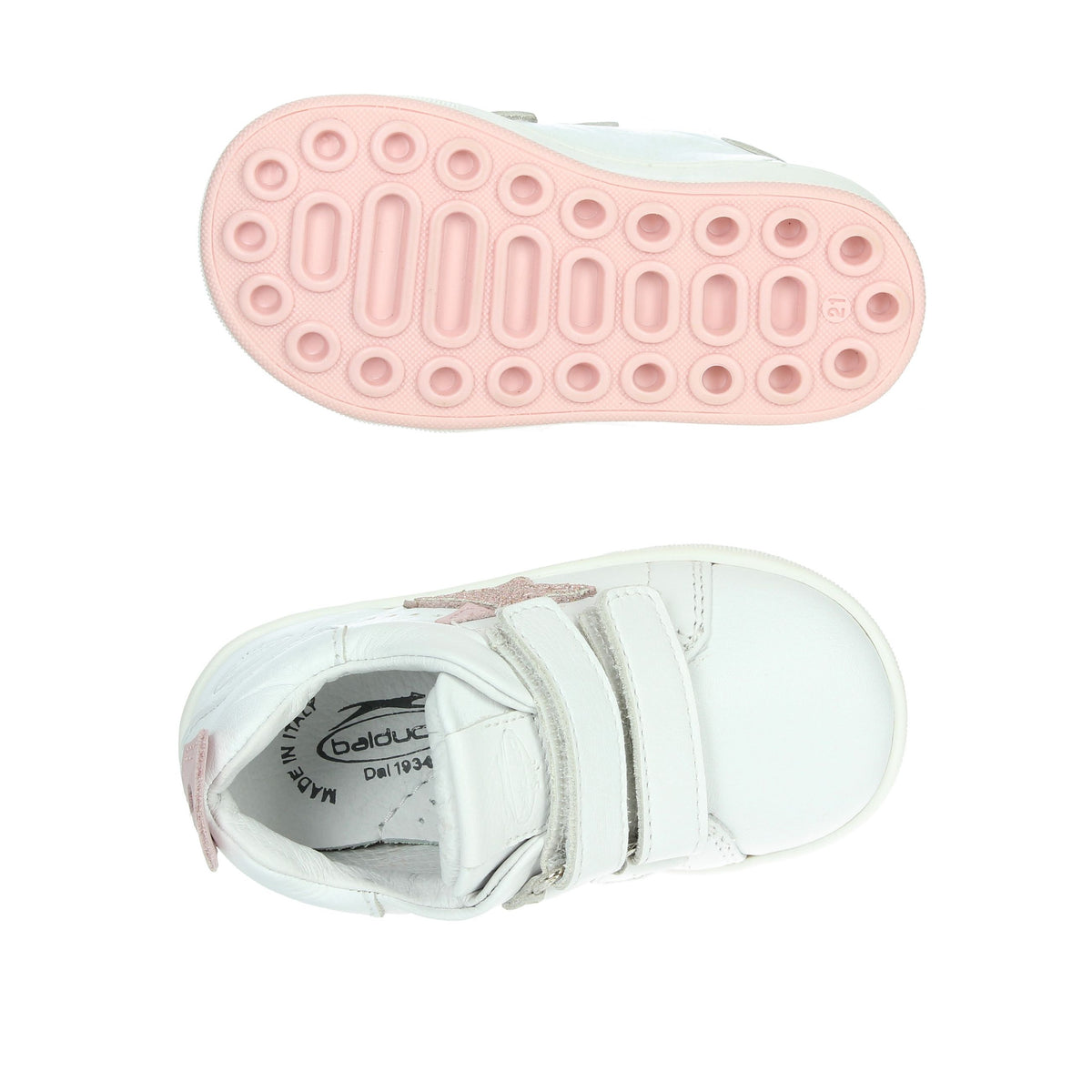 BALDUCCI Bambine e ragazze Sneakers bassa CITA6750 Bianco/Rosa