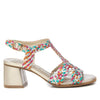 Carmela Donna Sandalo con tacco 162190 Multicolore