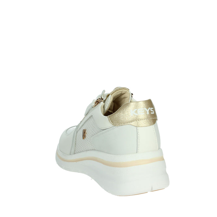 KEYS Donna Sneakers bassa K-10600 Bianco