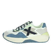 MUNICH Uomo Sneakers bassa 8097005 Bianco/Azzurro